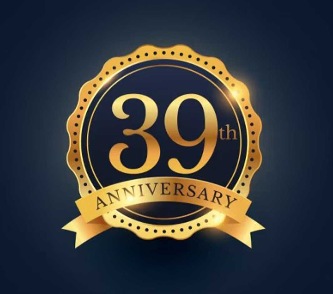 39 year anniversary